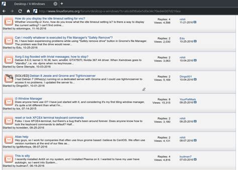 linux forum.